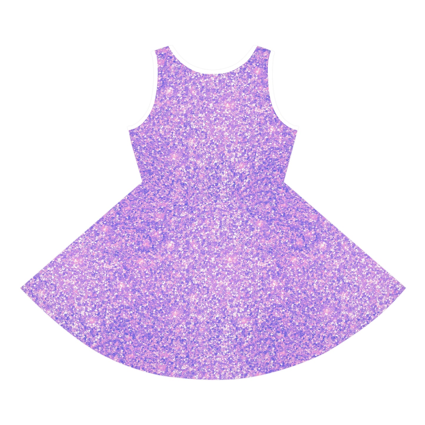 Lavender Crystal Girls' Sleeveless Sundress