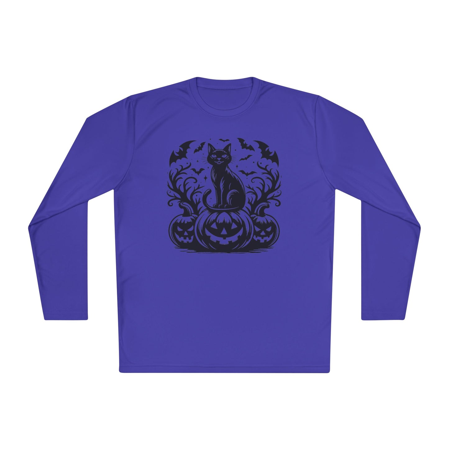 Whiskers at Witching Hour Adult Long Sleeve Tee