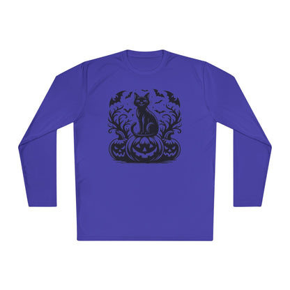Whiskers at Witching Hour Adult Long Sleeve Tee