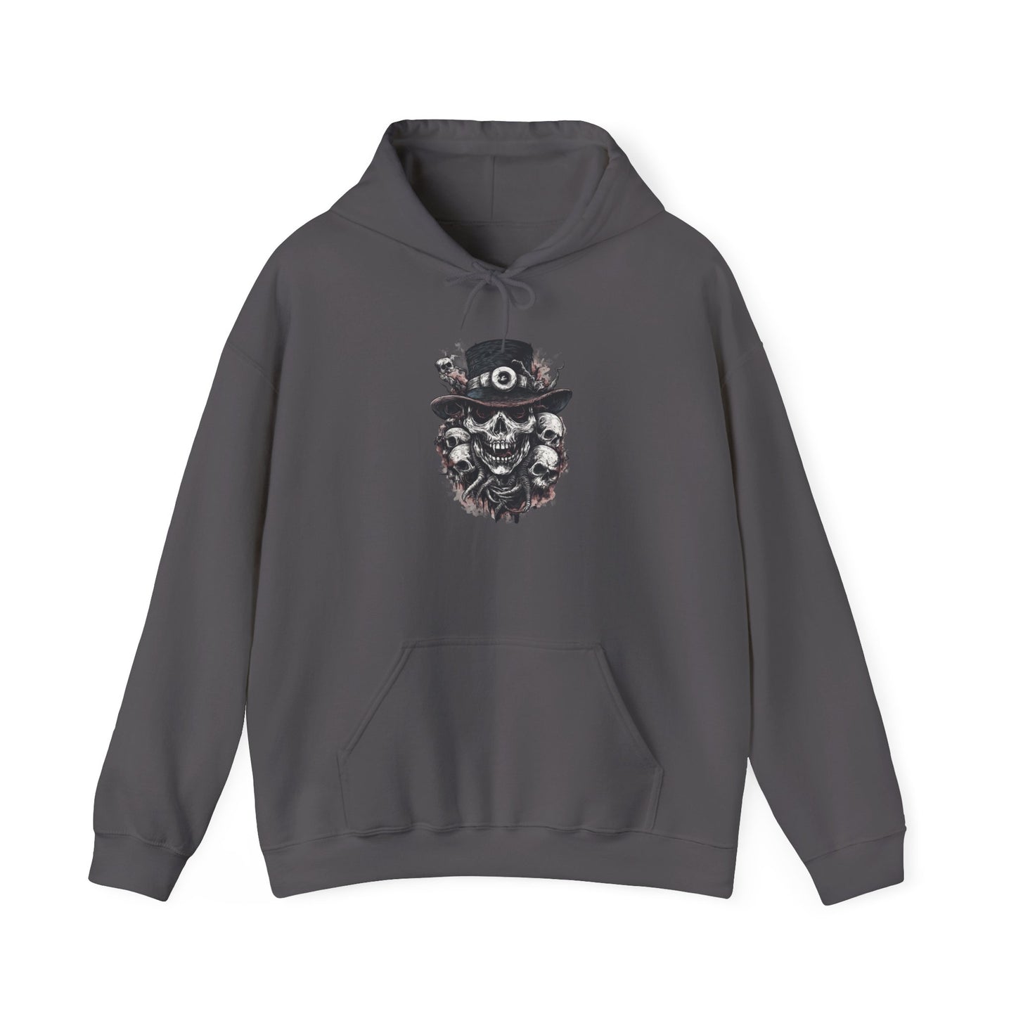 Creepy Skulls w/Top Hat Heavy Blend™ Hooded Sweatshirt