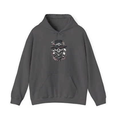 Creepy Skulls w/Top Hat Heavy Blend™ Hooded Sweatshirt