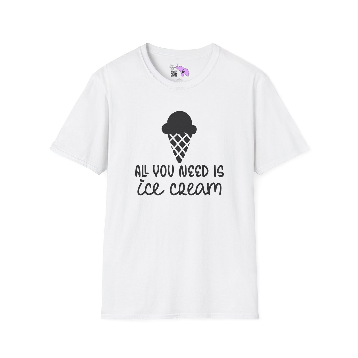 All You Need Is Ice Cream Adult T-shirt