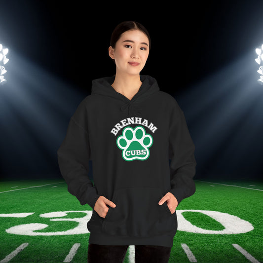 Brenham Paw Pride Adult Heavy Blend™ Hooded Sweatshirt