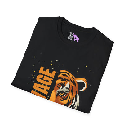 Savage Tiger Adult T-shirt