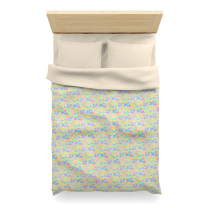 Dreamsicle Camo Microfiber Duvet Cover
