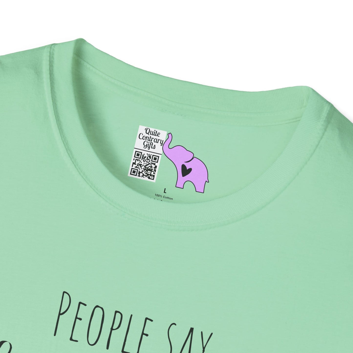 People Say Nothing Is Impossible But I Do Nothing Every Day Adult T-shirt