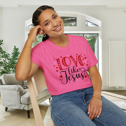Love Like Jesus Adult T-shirt