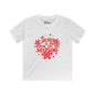 Jesus Is The Reason For The Season Snowflake Youth Softstyle Tee