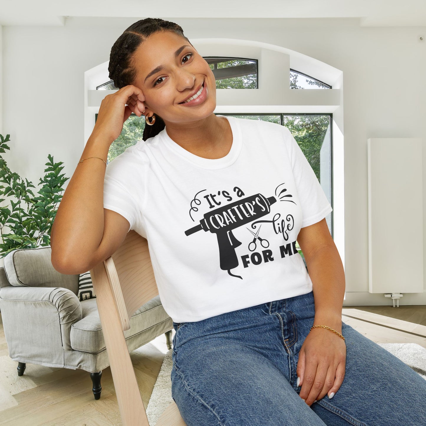 It's A Crafters Life For Me Adult T-shirt