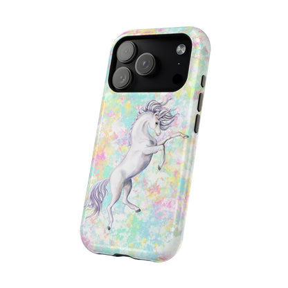 Pastel Pegasus MagSafe® Compatible Tough Case for iPhone