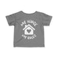 ""My House My Rules Infant Soft T-Shirt