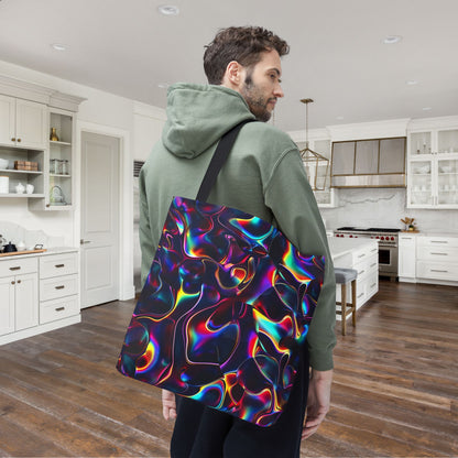Holographic Mirage Canvas Tote Bag