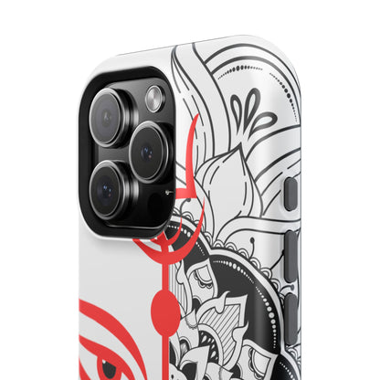 Goddess Durga Mata w/Manala MagSafe® Compatible Tough Case for iPhone