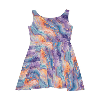 Dreamwave Marble Women's Skater Dress