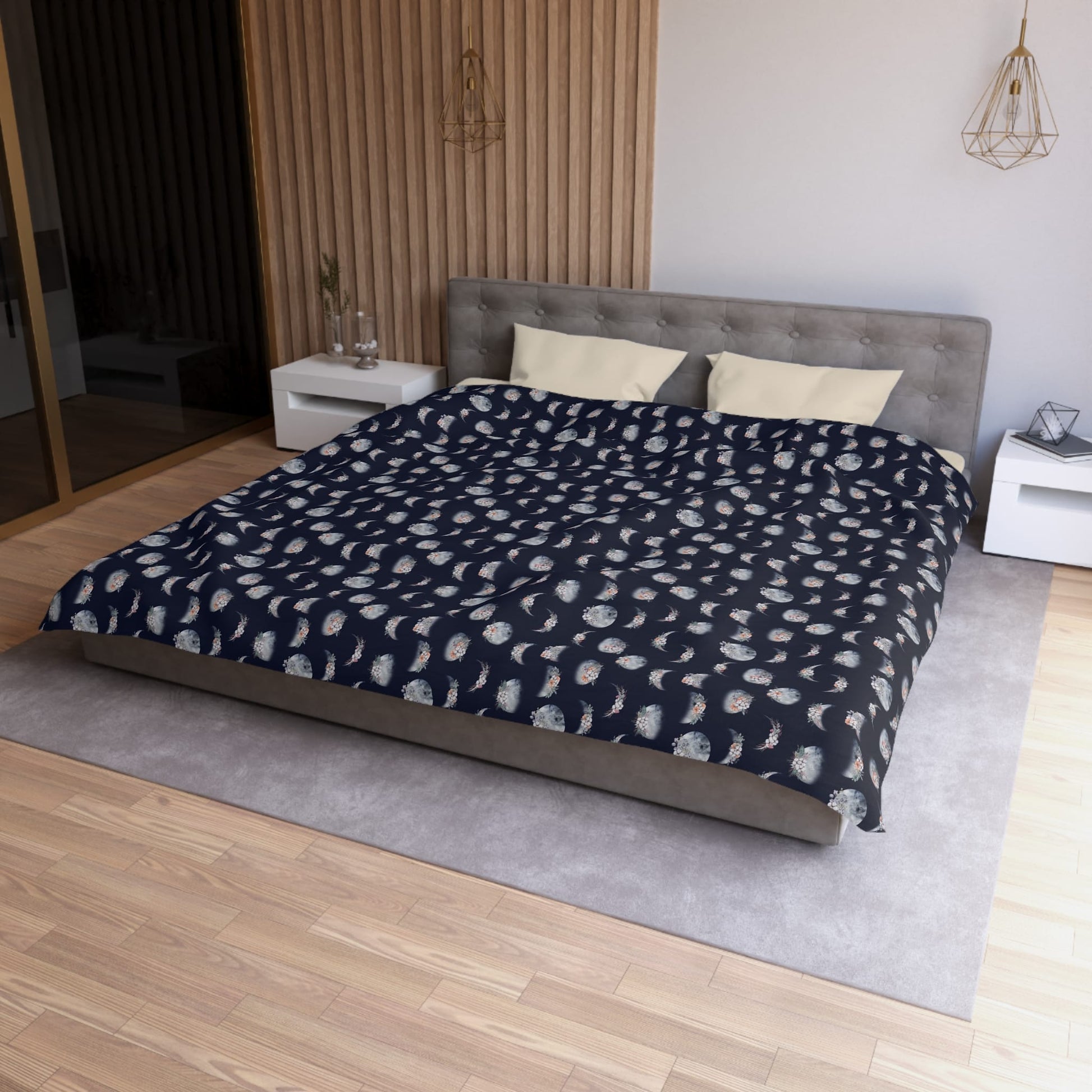 Lunar Garden Duvet Bedding Set