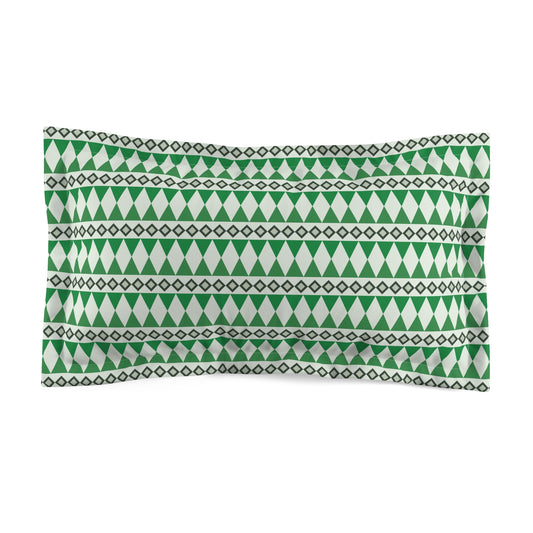 Moss Cairn Stripes Microfiber Pillow Sham