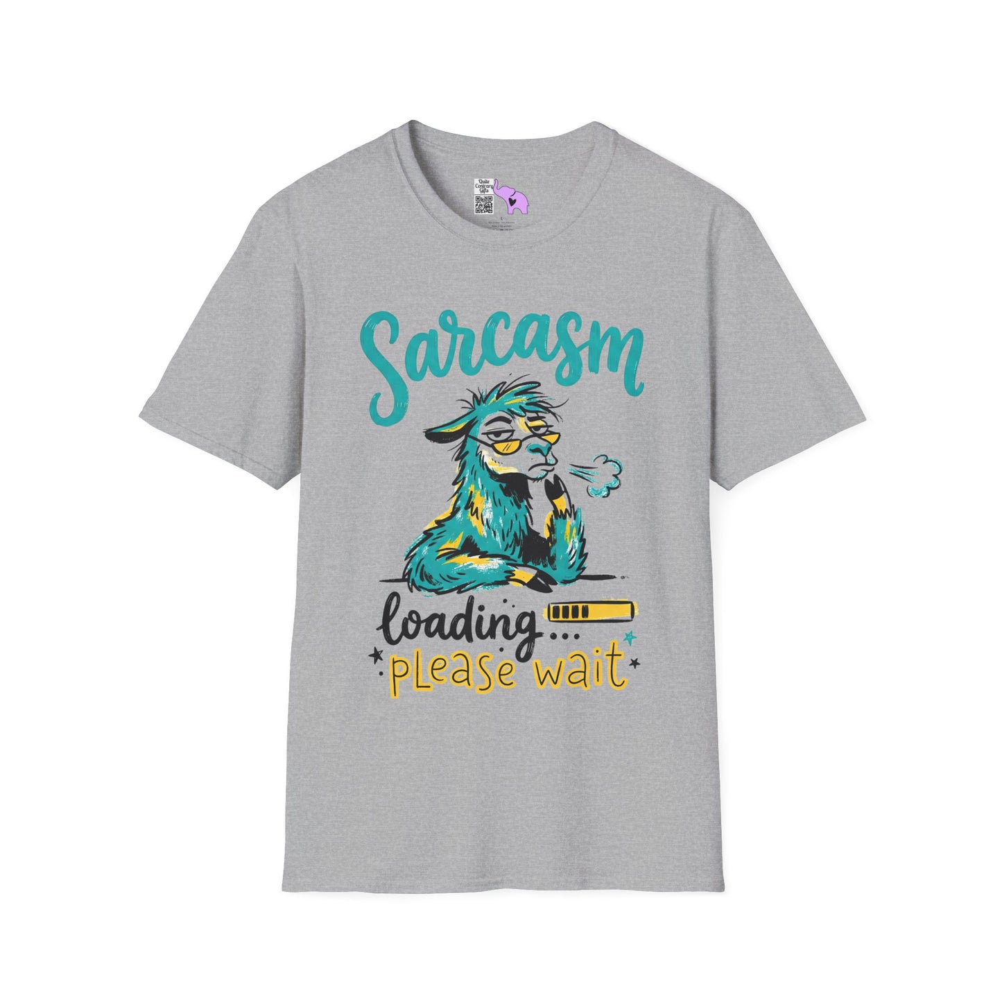""Sarcasm Loading Please Wait (Llama) Adult T-shirt