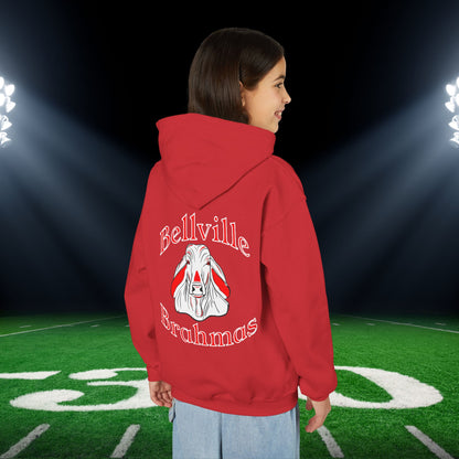 Bellville Brahmas Youth Heavy Blend Hoodie