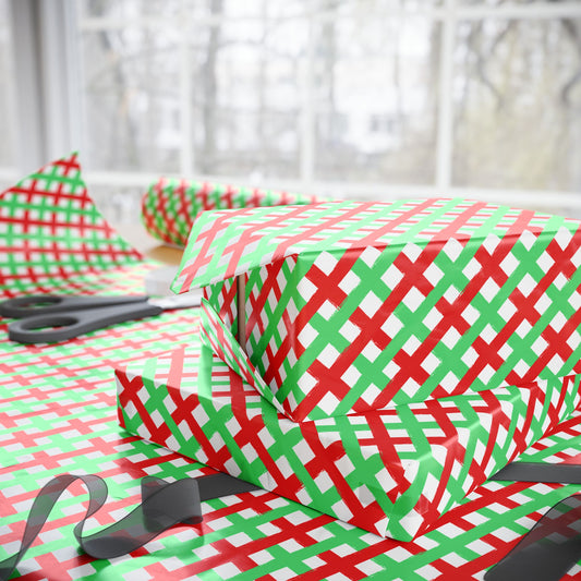 Festive Weave Wrapping Paper