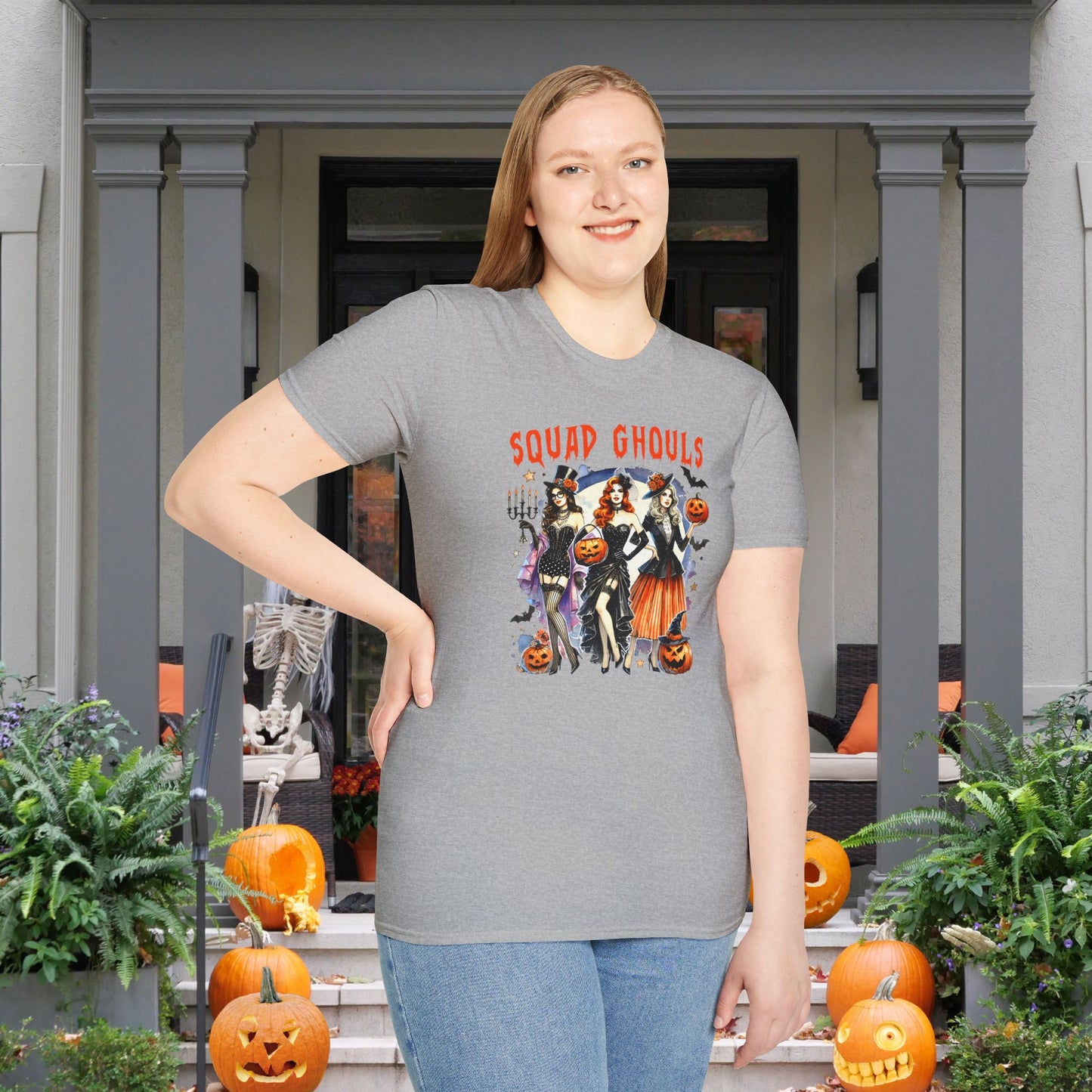 Squad Ghouls Adult T-shirt