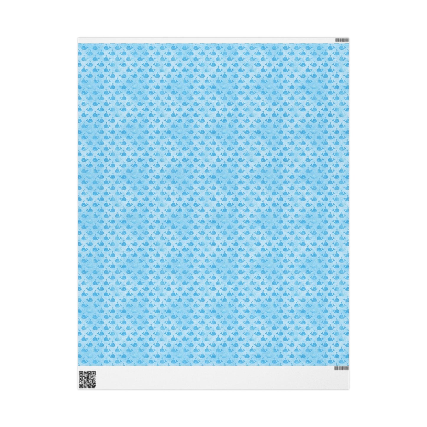 Whale Song Splash Wrapping Paper