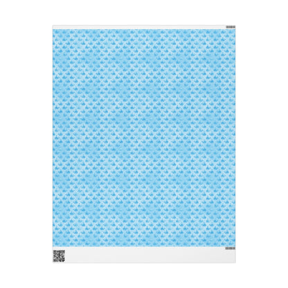 Whale Song Splash Wrapping Paper