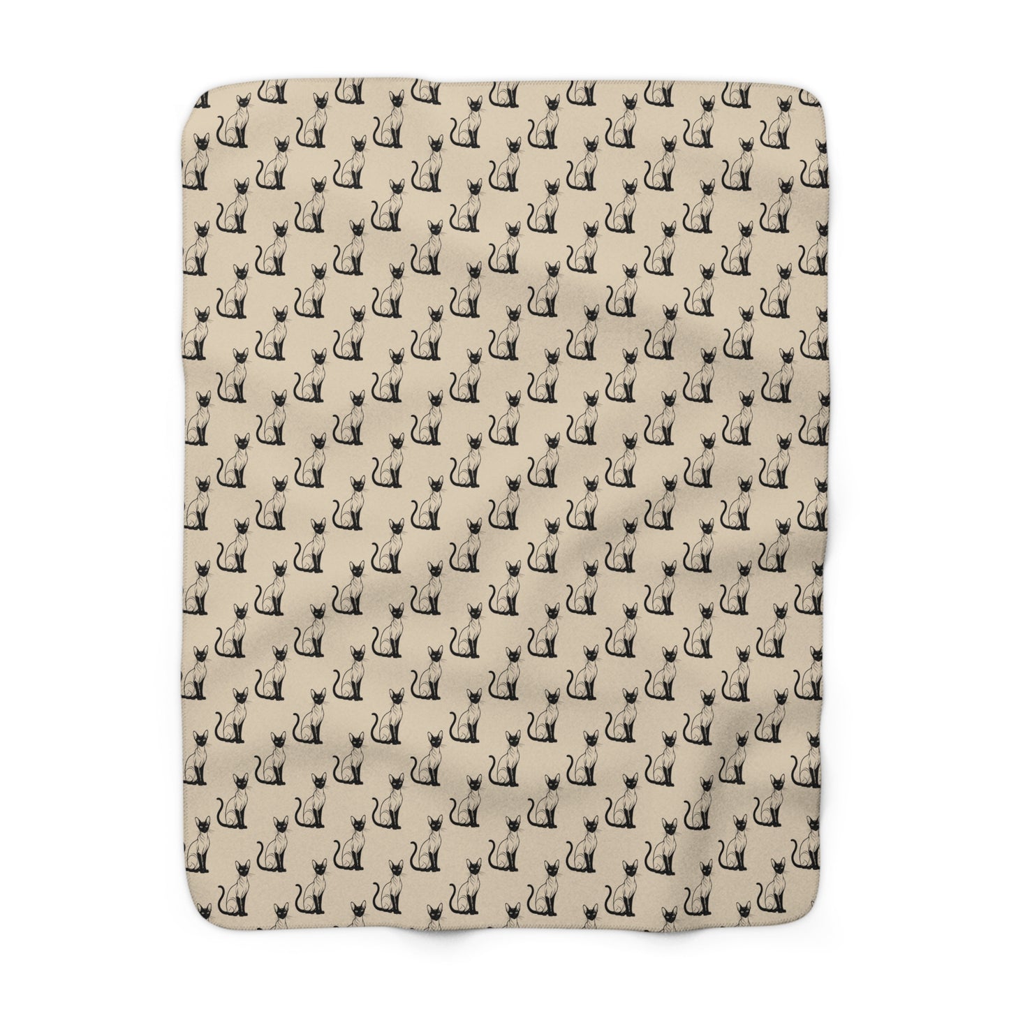 Siamese Charm – Sandy Dune Fleece Blanket