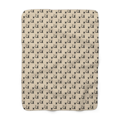 Siamese Charm – Sandy Dune Fleece Blanket