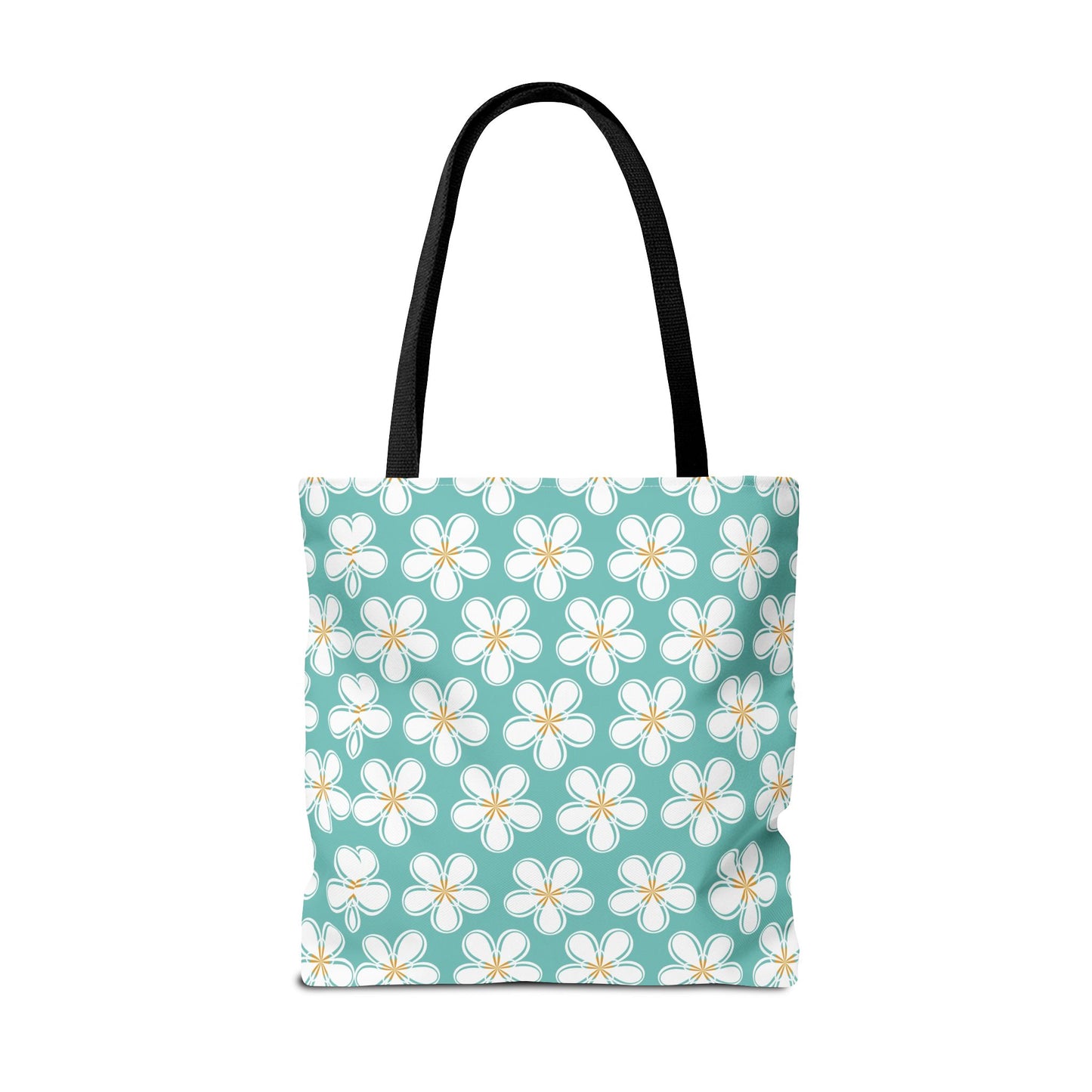 Tealberry Blooms Canvas Tote Bag