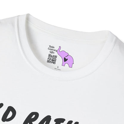 I'd Rather Be Fishing Adult T-shirt