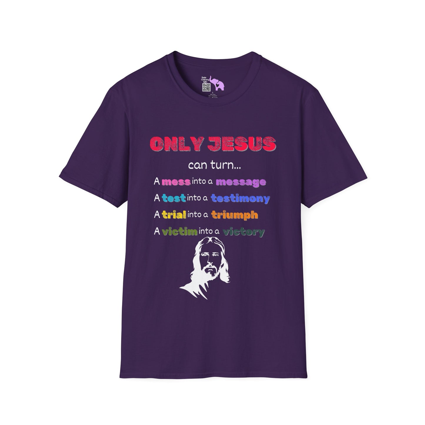 Only Jesus Adult T-shirt