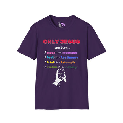 Only Jesus Adult T-shirt