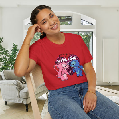 Stitch It With Love Adult T-shirt