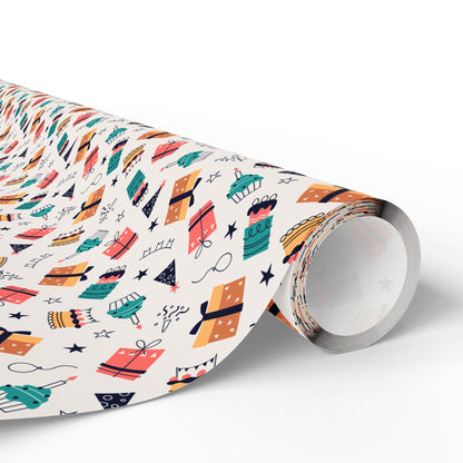 Happy Little Presents Wrapping Paper