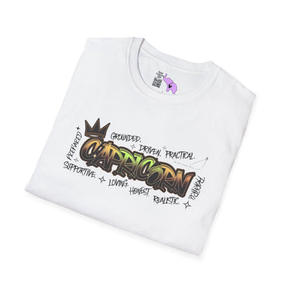 Capricorn Street Art Adult T-shirt