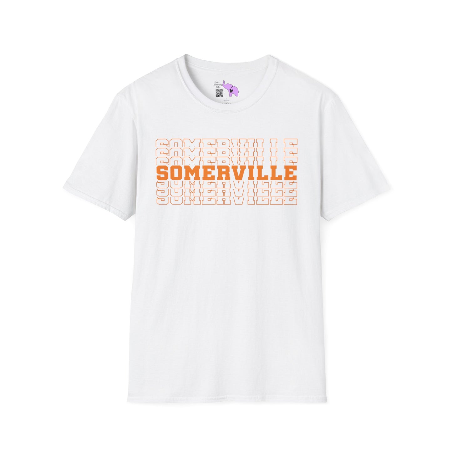 Somerville (Stacked) Adult T-shirt