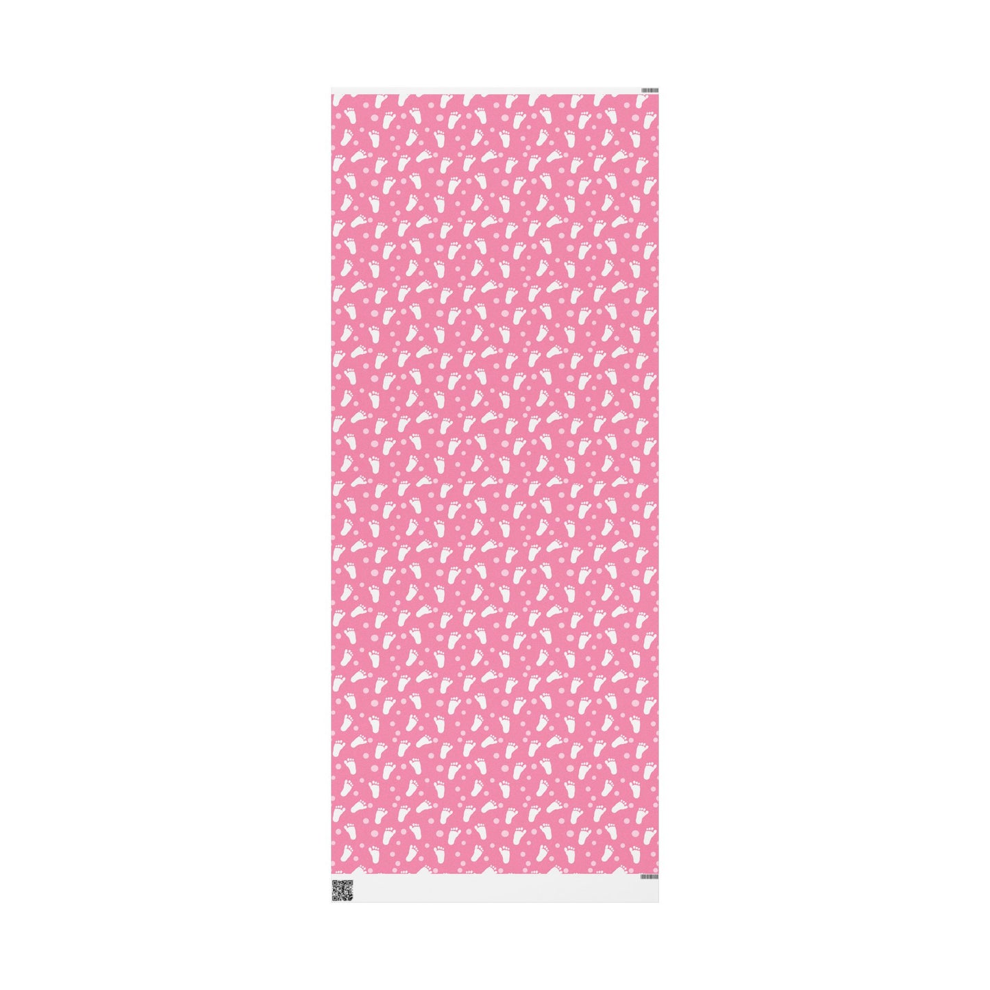 Baby Steps in Pink Wrapping Paper