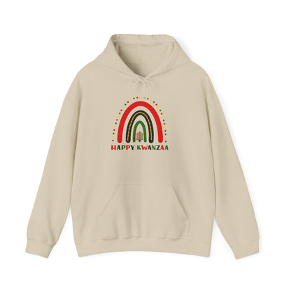 Happy Kwanzaa Arch Adult Heavy Blend™ Hooded Sweatshirt