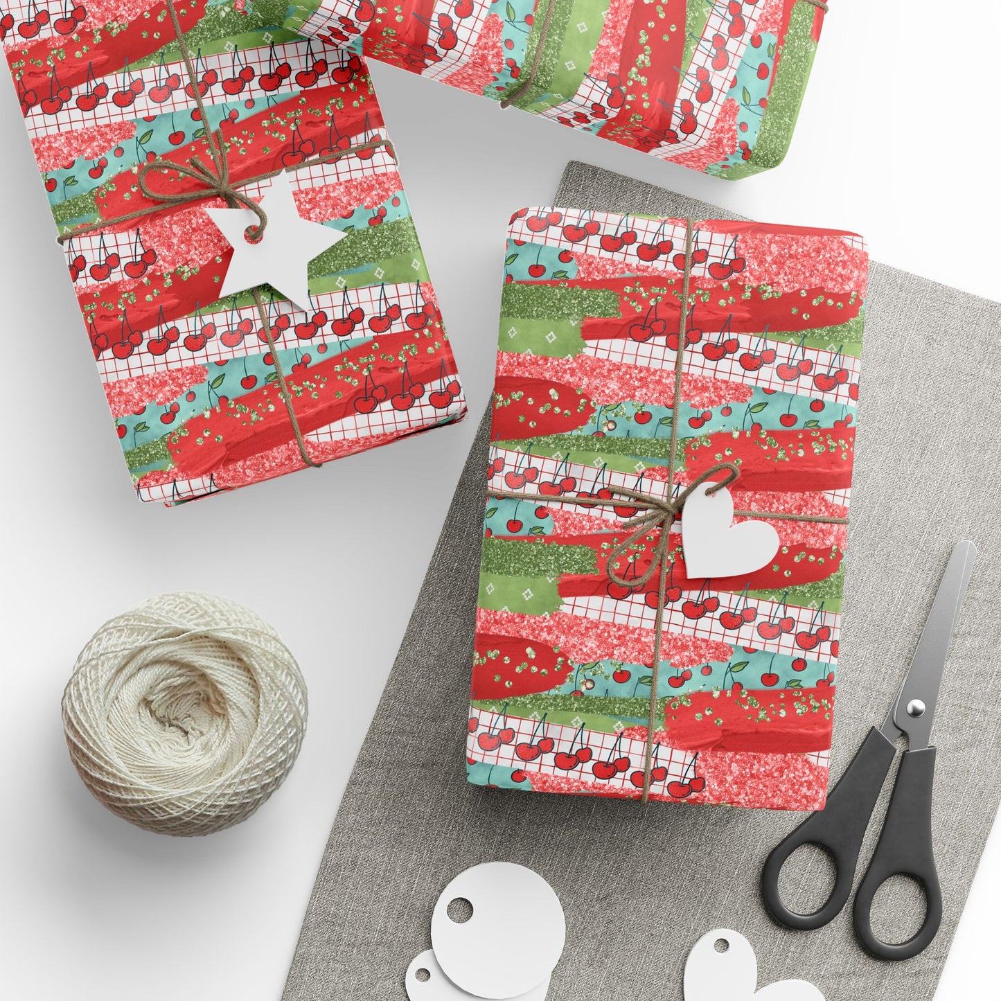 Cherry Lane Wrapping Paper