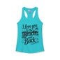 I Love You to the Beach and Back Women's Ideal Racerback Tank