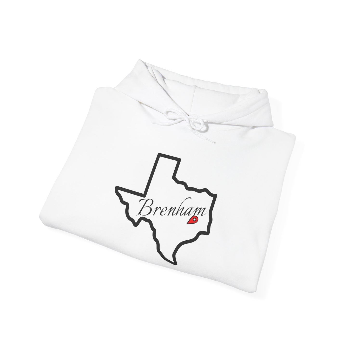 Brenham Texas Adult Heavy Blend™ Hooded Sweatshirt