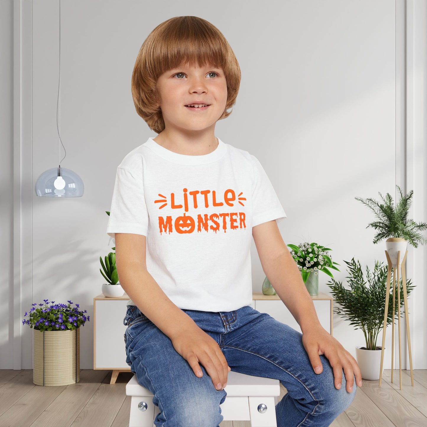 Little Monster Heavy Cotton™ Toddler T-shirt