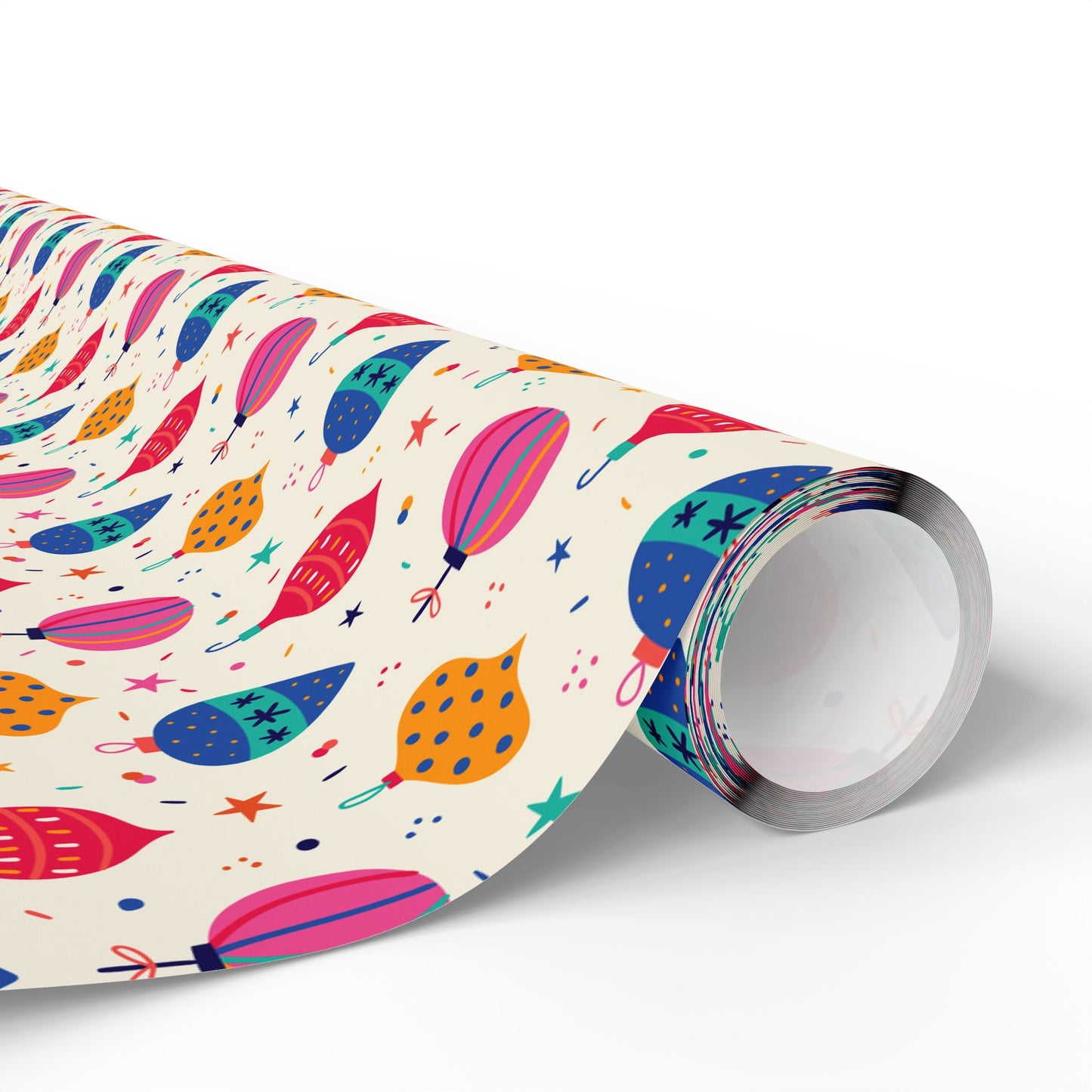 Ornament Parade Wrapping Paper