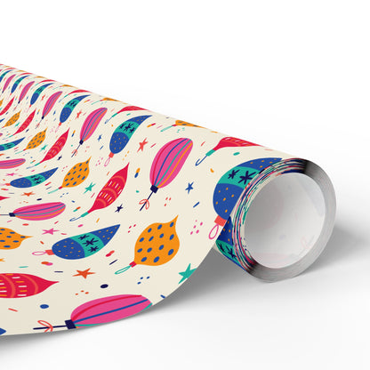 Ornament Parade Wrapping Paper