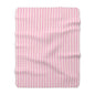 Dreamy Rose Gingham Fleece Blanket