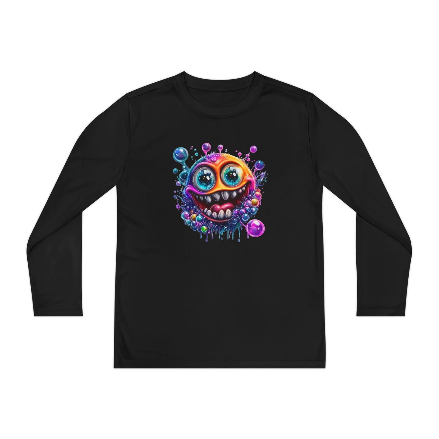 Bubbly Monster Youth Long Sleeve Tee