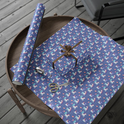 Dreamy Unicorn Sky Wrapping Paper