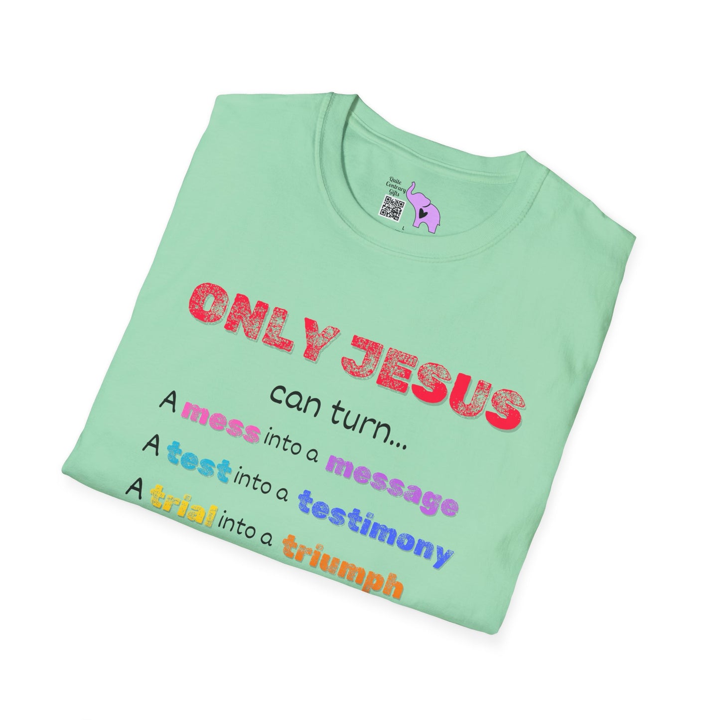Only Jesus Adult T-shirt