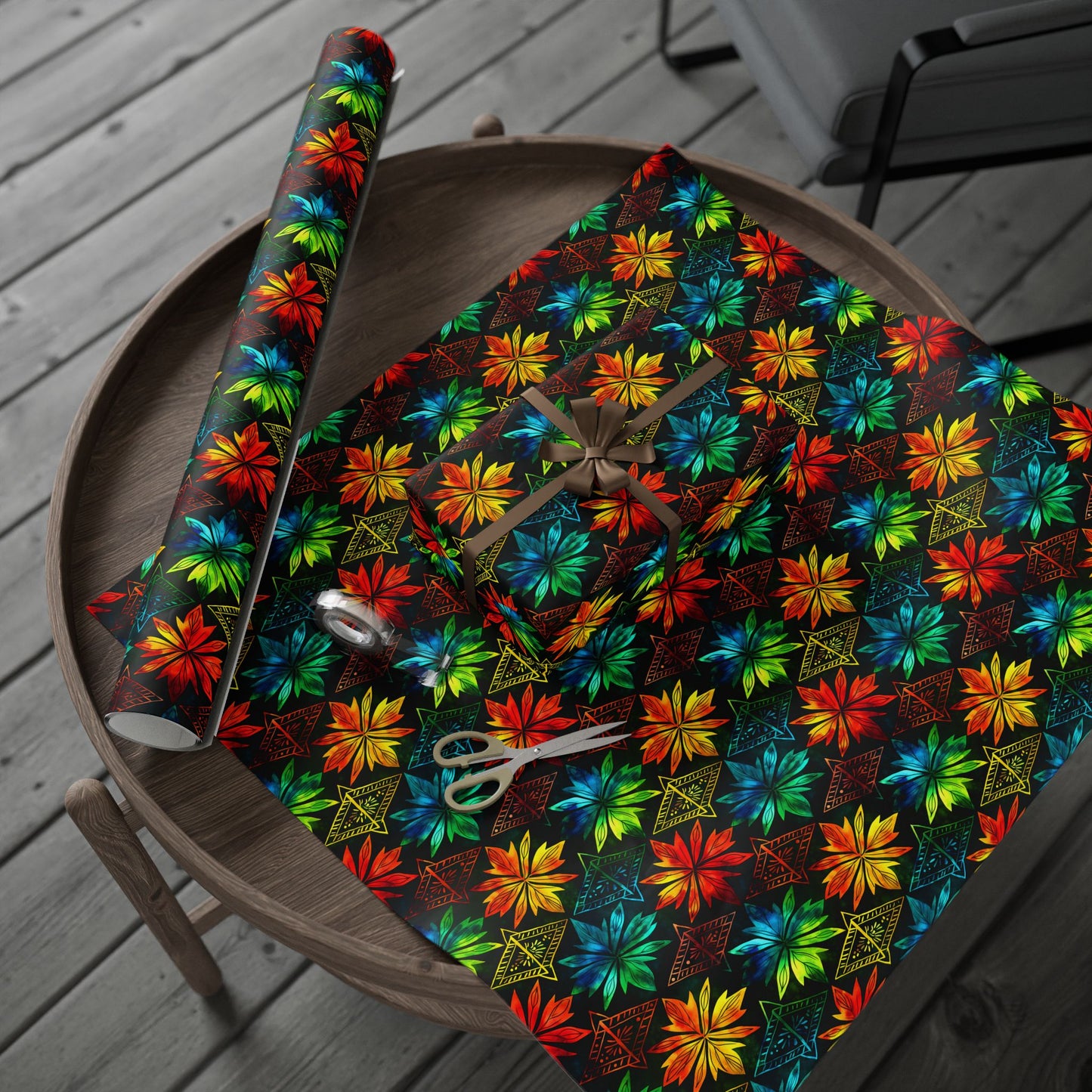 Celebration Mosaic Kwanzaa Wrapping Paper