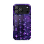 Purple Raindrops MagSafe® Compatible Tough Case for iPhone